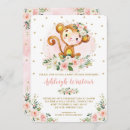Recherche de monkey baby shower invitations Singe