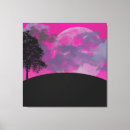 Recherche de toile de lune Abstrait