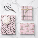 Recherche de chats roses papier cadeau Pour elle