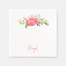 Recherche de pink baby shower serviettes Rose