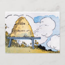 Recherche de ruche vintage cartes postales Miel
