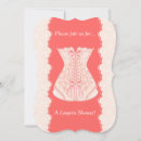 Recherche de corset rose invitations Mariée