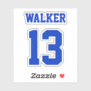 Recherche de nombre autocollants Joueur