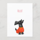 Recherche de scott cartes postales Scottie dog