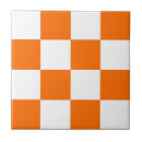 Recherche de orange et blanc carreaux Géométrique