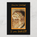 Recherche de hibou halloween invitations Éffrayant