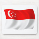 Recherche de singapour tapis souris Drapeau de singapour