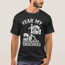 Recherche de fer à cheval tshirts Maman de cheval