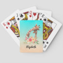 Recherche de girafe jeux de cartes Faune