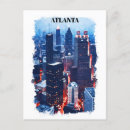 Recherche de atlanta postcards cartes postales Illustration