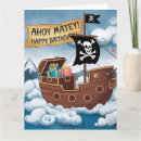 Recherche de drapeau de pirate vœux cartes Jolly roger