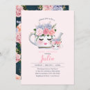 Recherche de teapot baby shower invitations Floral