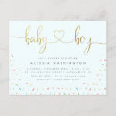 Recherche de confettis colorés invitations Garçon