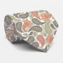 Recherche de motif floral vintage cravates Paisley