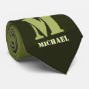 Recherche de vert olive cravates Monogramme