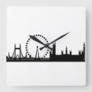 Recherche de parler horloges Noir et blanc