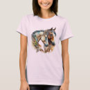 Recherche de deux chevaux tshirts Américain