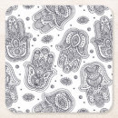 Recherche de hamsa dessous de verres Zen griffonnage