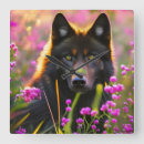 Recherche de loup noir horloges Nature