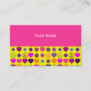 Recherche de peace cartes visite Coeur