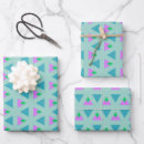Recherche de motif triangle papier cadeau Blanc