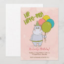 Recherche de hippo invitations Parti