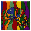 Recherche de caméléon art Lézards