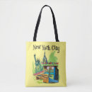 Recherche de new world tote bags New york city