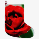 Recherche de rose rouge chaussette de noël Floral