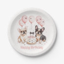 Recherche de bulldog assiettes Chiot