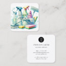 Recherche de comercial cartes visite Aquarelle