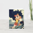 Recherche de baiser vintage vœux cartes Rétro