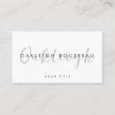 Recherche de chic urbain cartes visite Moderne