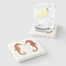 Recherche de hippocampe dessous de verres Mer