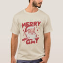 Recherche de père noël gai tshirts Vacances