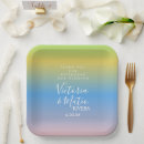 Recherche de ombre assiettes Arc en ciel