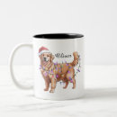 Recherche de noël golden retriever tasses Festif