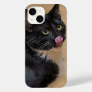 Recherche de chat noir et blanc iphone coques Smoking