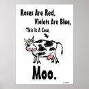 Recherche de humour vache posters Noir et blanc