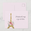 Recherche de tour eiffel rose cartes postales Fleurs