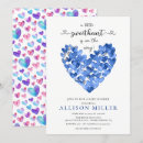 Recherche de heart baby shower invitations Future maman