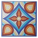Recherche de mosaïque florale carreaux Méditerranéen