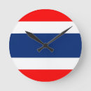 Recherche de la thaïlande horloges Drapeau