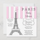 Recherche de tour eiffel baby shower invitations Pour tous