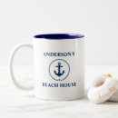 Recherche de bleu marine tasses Ancre