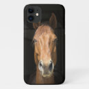 Recherche de cheval brun iphone coques Photo de cheval