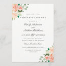 Recherche de floral répétition dîner invitations Aquarelle
