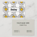 Recherche de marguerites cartes visite Tendance