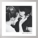 Recherche de fiançailles posters Noir et blanc
