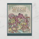 Recherche de illustration de poulpe cartes postales Drôle